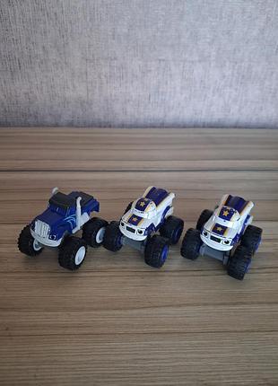 Металлические машинки блеск и чудо машинки blaze &amp; the monster machines