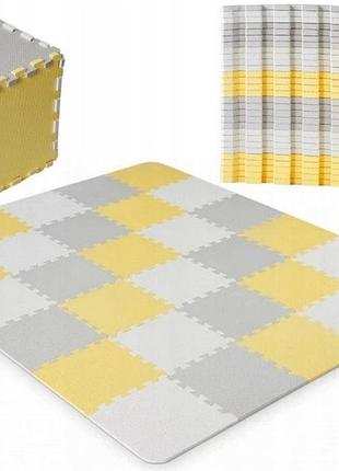 Килимок kinderkraft luno пінистий puzzle 150 x 180 см