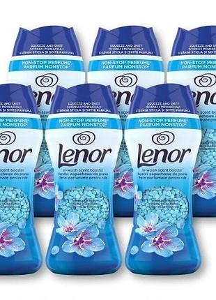 Набір 6 штук lenor ароматичні перлини для прання 6 х 270г весняне пробудження