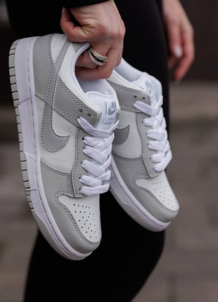 Sb dunk low white grey 37-41,44 5