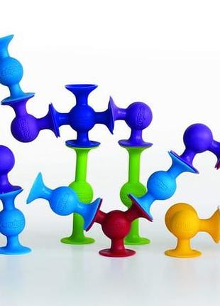 Присоски squigz силіконові блоки 22шт fa0881 fat brain toys одиниць