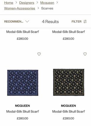 Шарф alexander mcqueen, оригінал! 6