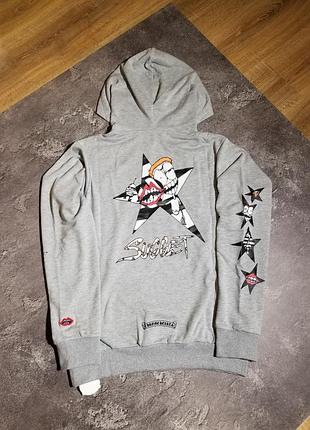 Худи chrome hearts matty boy / chrome hearts hoodie / серое худи chrome hearts / мужское худи chrome hearts moatty boy suggest / серая кофта с капюшон