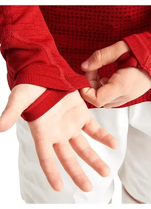 Лонгслив детский kipsta keepdry red 8-9р 2