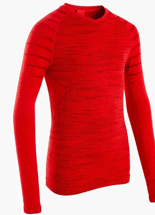 Лонгслів дитячий kipsta keepdry red 8-9р