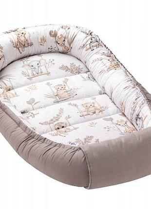 Кокон jukki duży kokon xxl дитячий ковдра 65x120 см бавовна