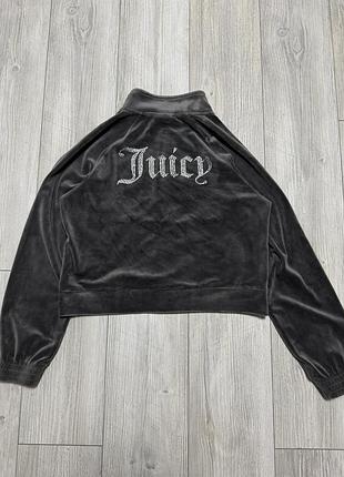 Жіноча велюрова кофта juicy couture