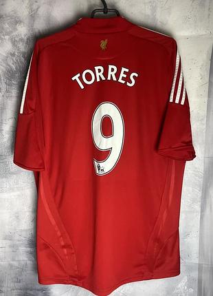Футболка/футбольна джерсі adidas liverpool 2008/09 #9 torres