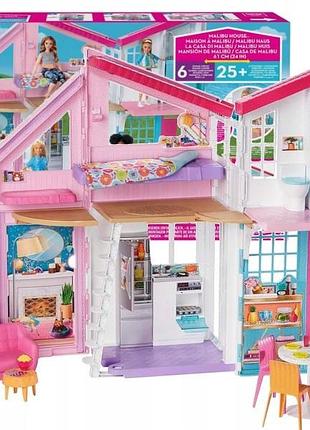 Barbie великий будинок малібу dreamhouse з ліфтом та аксесуарами fxg57