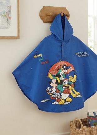 Дождевик-пончо с капюшоном, disney. 3