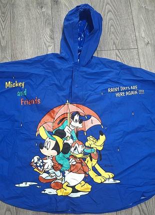 Дождевик-пончо с капюшоном, disney. 5