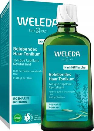 Тонік для волосся weleda rozmarynowy 200 мл зменшує випадіння волосся