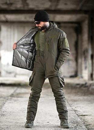 Зимовий тактичний костюм northern олива тр6564