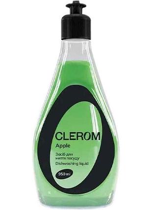 Засіб для миття посуду 950мл apple тм clerom