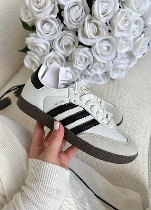 Кроссовки женские adidas samba white 8