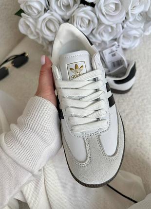 Кроссовки женские adidas samba white 2
