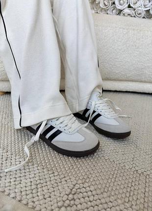 Кроссовки женские adidas samba white 3
