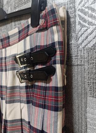 Жіноча спідниця marks & spencer у клітинку. 4