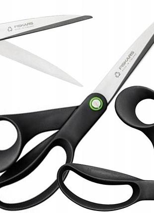 Fiskars універсальні офісні ножиці для матеріалу 1019198 25см ff