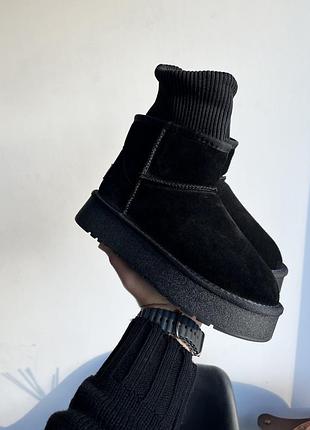 Ultra mini black носок 36