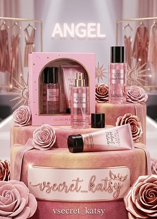 Жіночий подарунковий набір victoria's secret velvet petals