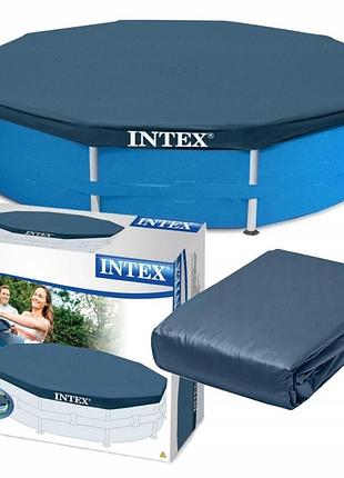 Кришка для басейну pokrywa do basenu stelażowego intex 366cm плівка для каркасного басейну