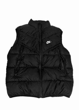 Жилетка nike чорна