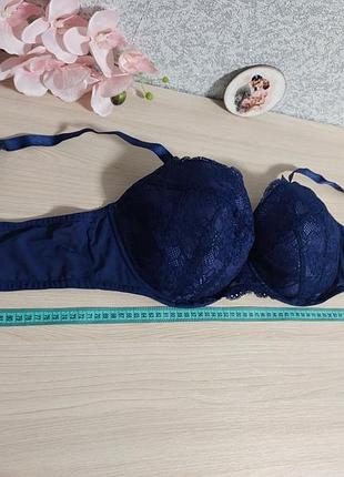 Синий бюстгальтер с кружевом ann summers. 5