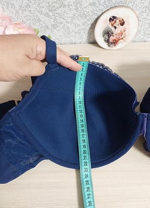 Синий бюстгальтер с кружевом ann summers. 7