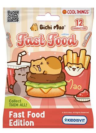 Фигурка-сюрприз "мур-няшные вкусности" bm007 серии "bichi mao" 12 видов в ассортименте