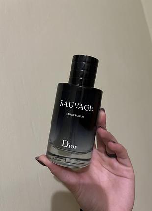 Парфуми christian dior sauvage eau de parfum оригінальні але без коробки