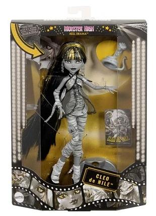 Monster high реальна драма страшний сеанс клео де ніл лялька jdr65