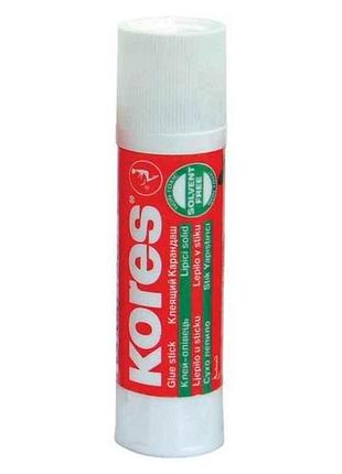 Клей-карандаш kores, основа pvp, 10г k12102 тм kores