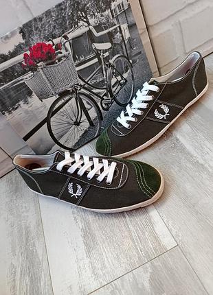 Брендові кеди fred perry зеленого кольору розмір 41