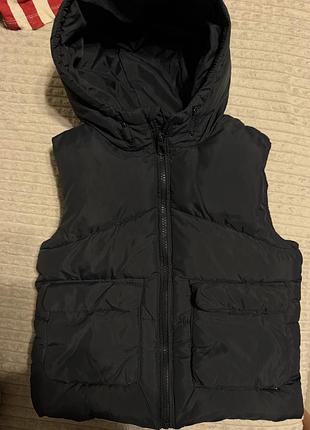 Жилетка для хлопчика zara чорна 104
