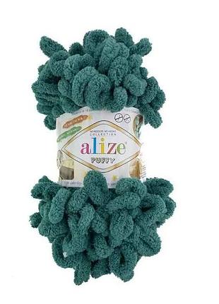 Пряжа puffy 847 5шт/уп 100% микрополиэстер 100г 9,2м тм alize
