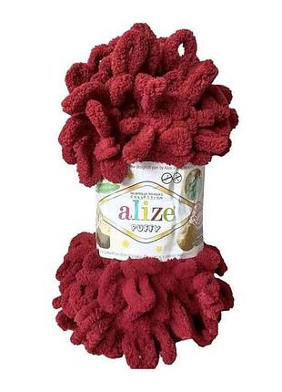 Пряжа puffy 25 5шт/уп 100% микрополиэстер 100г 9.2м тм alize