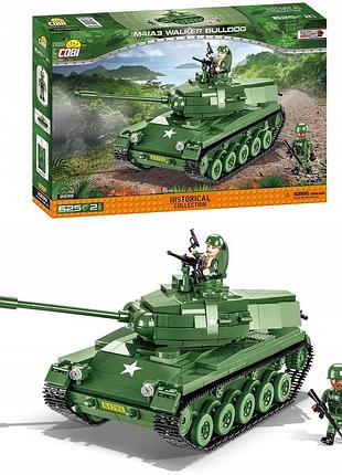 Cobi 2239 американський танк m41a3 walker bulldog