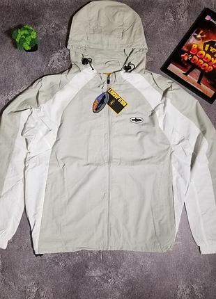 Ветровка corteiz / corteiz windbreaker jacket / черная и серая ветровка corteiz / оверсайз куртка corteiz crtz / брендовая мужская ветровка corteiz