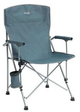 Крісло кемпінгове easy camp oak chair fjord синій (480092), для туризму, кемпінгу та подорожей, для походів і пікніка, для намету