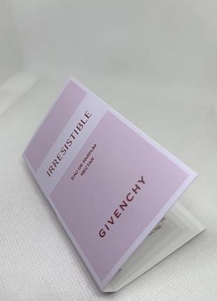 Оригинал пробник Mirrésistible nectar eau de parfum givenchy парфюмированная вода 2