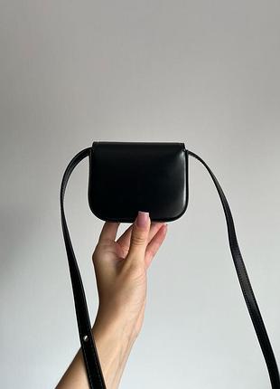 Сумка triomphe mini claude shoulder bag black 7