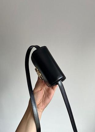 Сумка triomphe mini claude shoulder bag black 6