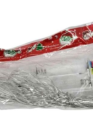 Гирлянда 40led мульти 5м 3батар 0370-23 тм prc