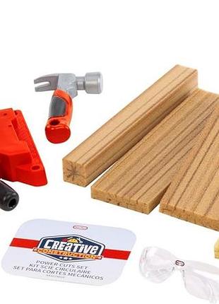Little tikes creatieve construction power cuts набір з 6 аксесуарів для майстрування та рольових ігор від 3 років