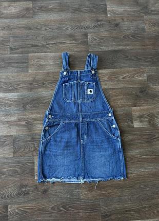 Жіночий джинсовий сарафан плаття carhartt wip розмір s