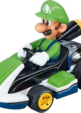 Carrera go!!! mario kart luigi гоночні треки та ліцензійні гоночні автомобілі для 2 гравців від 6 років і дорослих