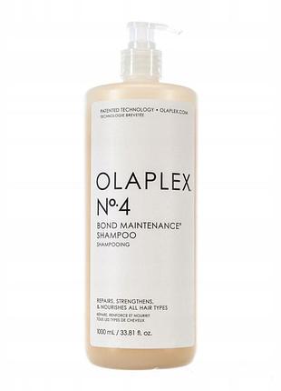 Шампунь olaplex no.4 bond maintenance відновлюючий для волосся 1000 мл