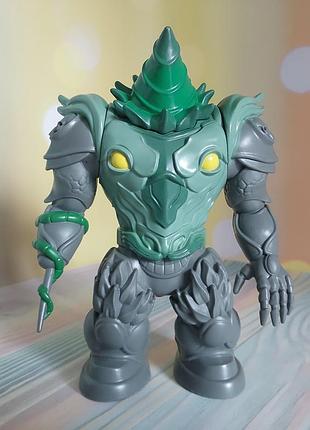 Фігурка монстра шокорна (shockhorn) з ігрової серії power rangers dino fury battle attackers