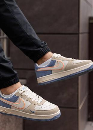Nike air force grey white 7
